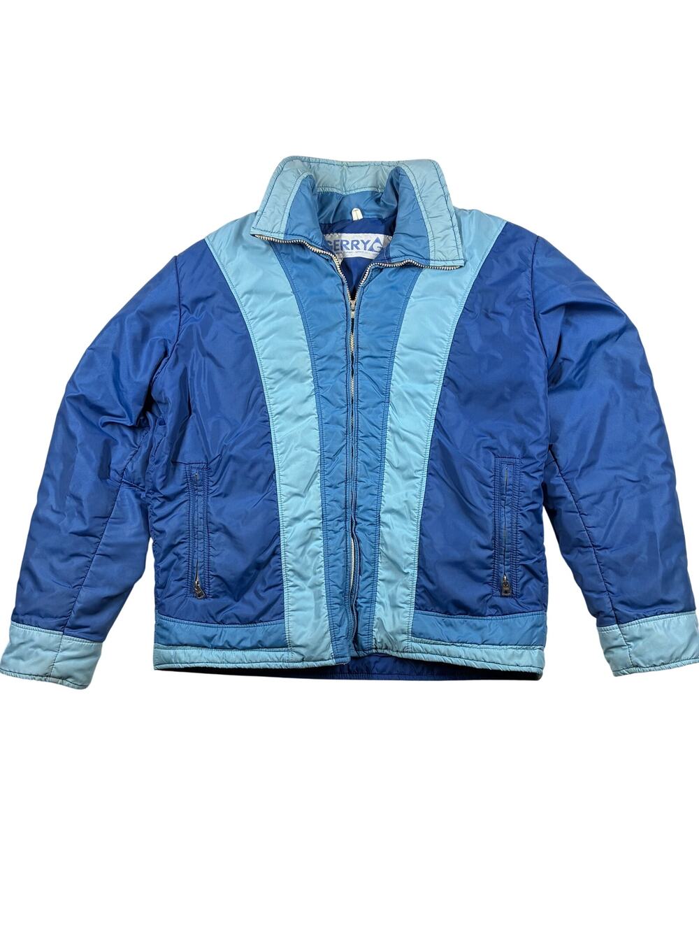 Vintage Gerry Jacket XL Blue Men Down Ski Puffer Coat Outdoor Winter Made in USA